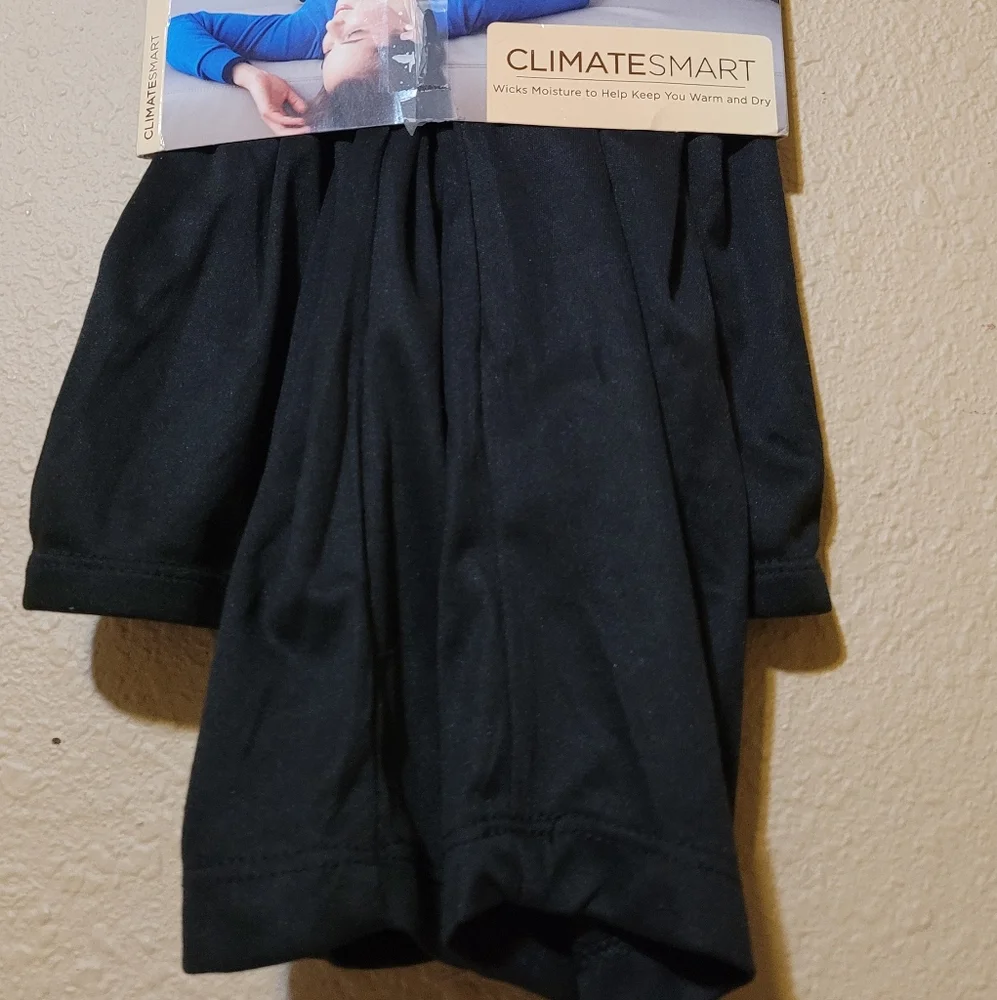 Cuddl Duds ClimateSmart Warm layers XS Black 2/4 MSRP $34 New - Picture 4 of 7
